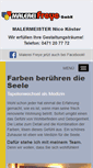 Mobile Screenshot of freye-malerei.de